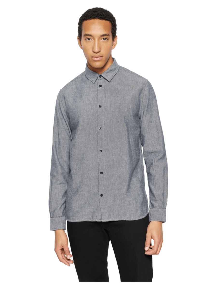 Knowledge Cotton Apparel Skjorter 1090114-1412_M - Bygholm Menswear